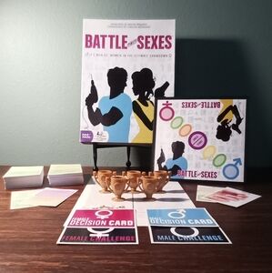 Battle of the Sexes Board Game Men Versus Women The Ultimate Showdown Age 16 Up